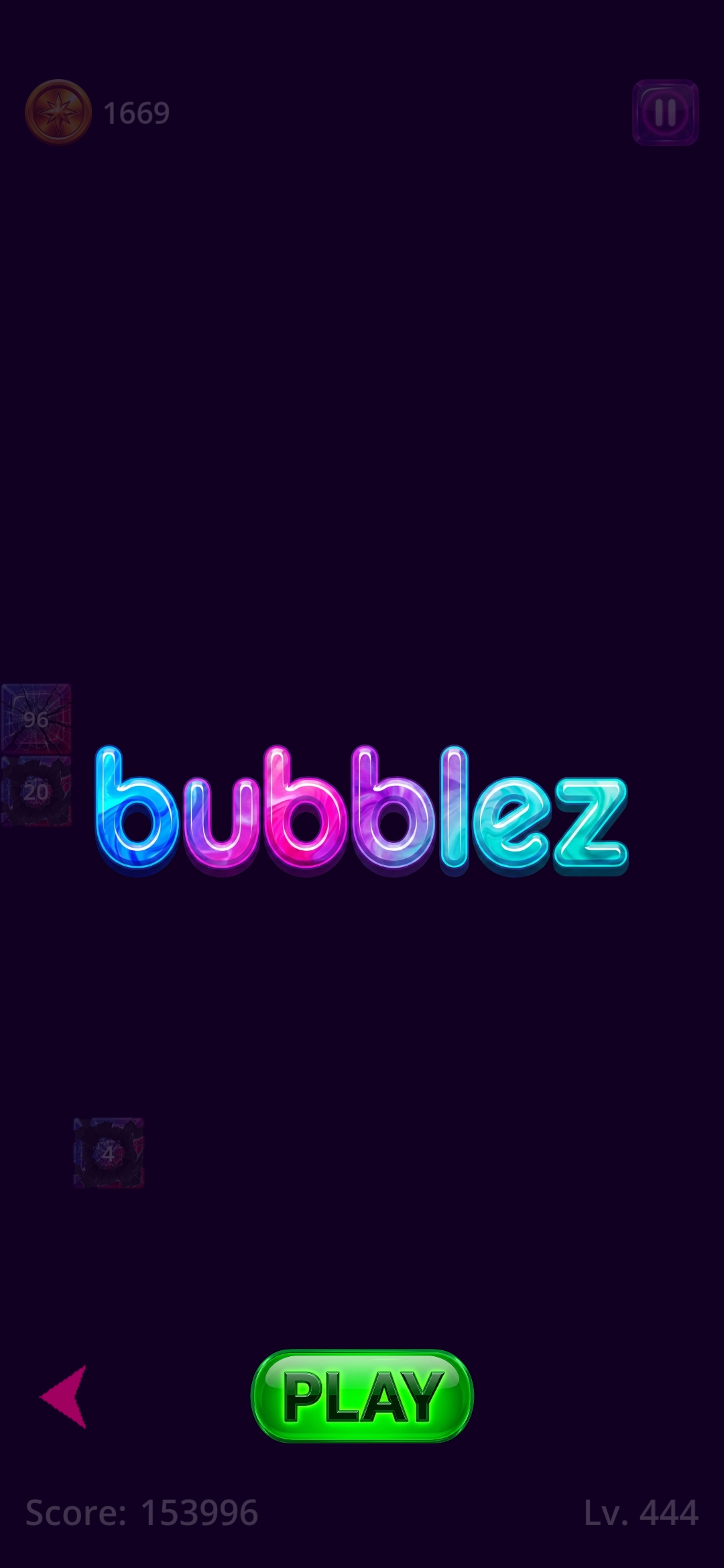 Bubblez gameplay screenshot 1